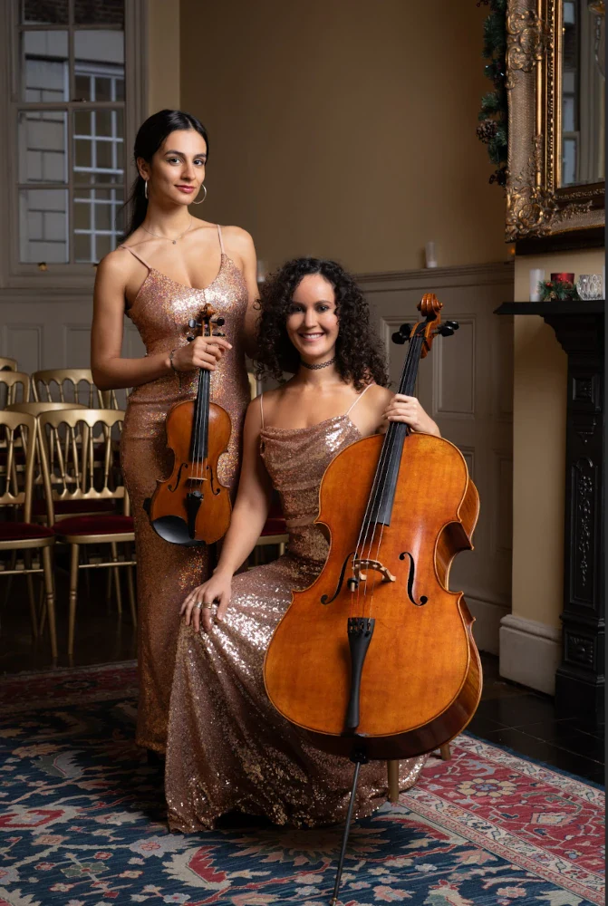 bollywood string musicians for hire, violin and cello