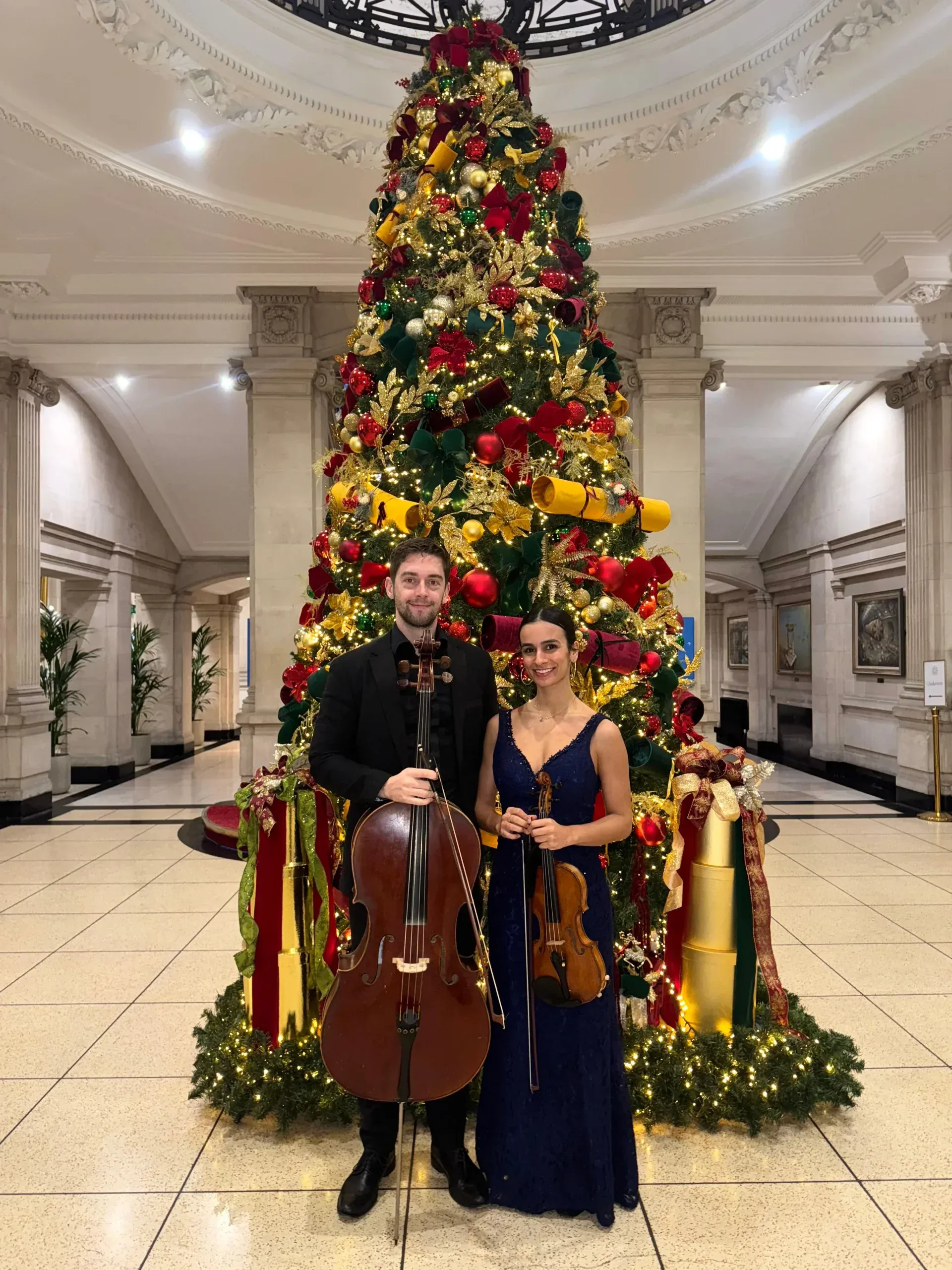 book musicians to perform christmas music