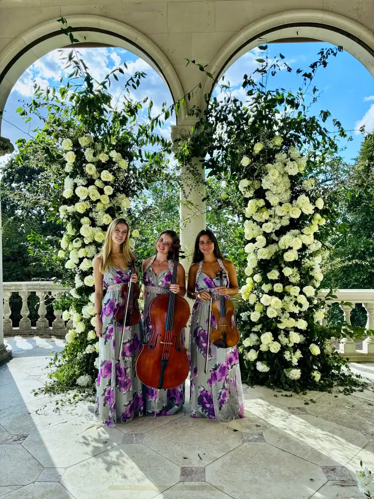 can you hire a string quartet or string ensemble to play outdoors for your wedding or event?